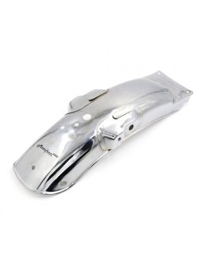 Silver Tone Stainless Steel Motorcycle Rear Wheel Fender Mudguard for Honda CG125